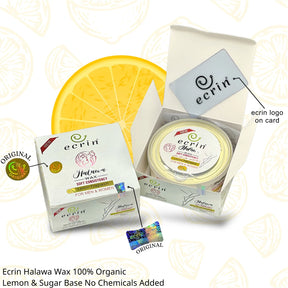 Ecrin Organic Halawa Wax 100% original